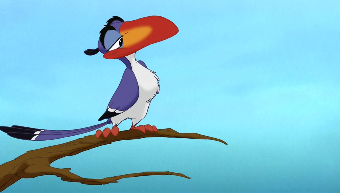 Zazu Lion King Drawing