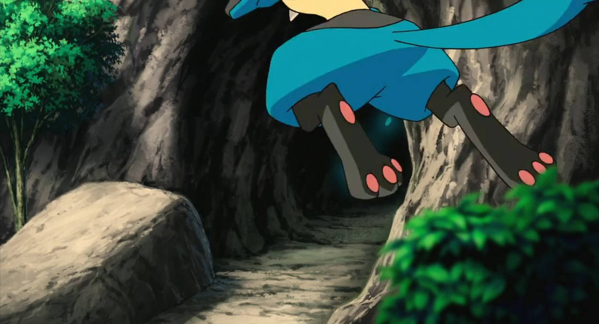 Lucario and the Mystery of Mew-Lucario Feet 2