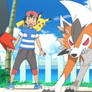 Pokemon Sun Moon E47-Lycanroc 1