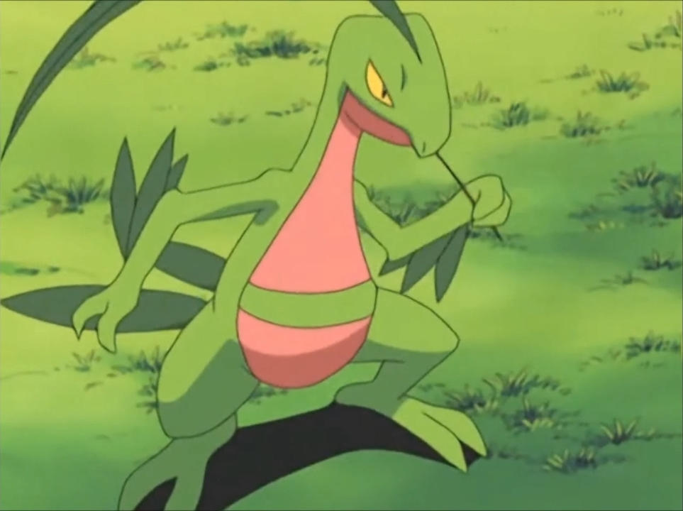 Groveyle Pokemon RS E68-Grovyle by GiuseppeDiRosso on DeviantArt