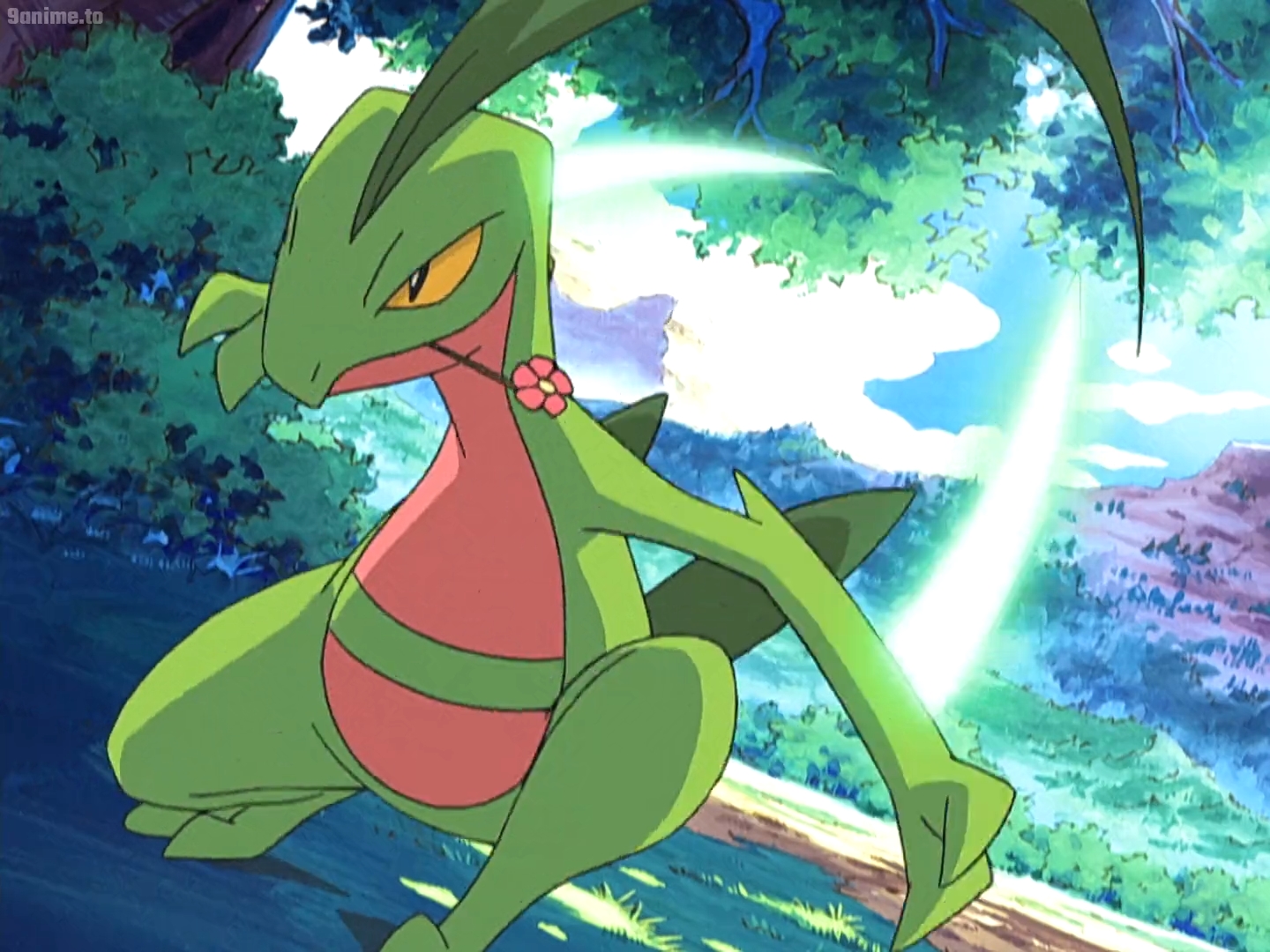 Groveyle Pokemon RS E161-Grovyle 4 by GiuseppeDiRosso on DeviantArt