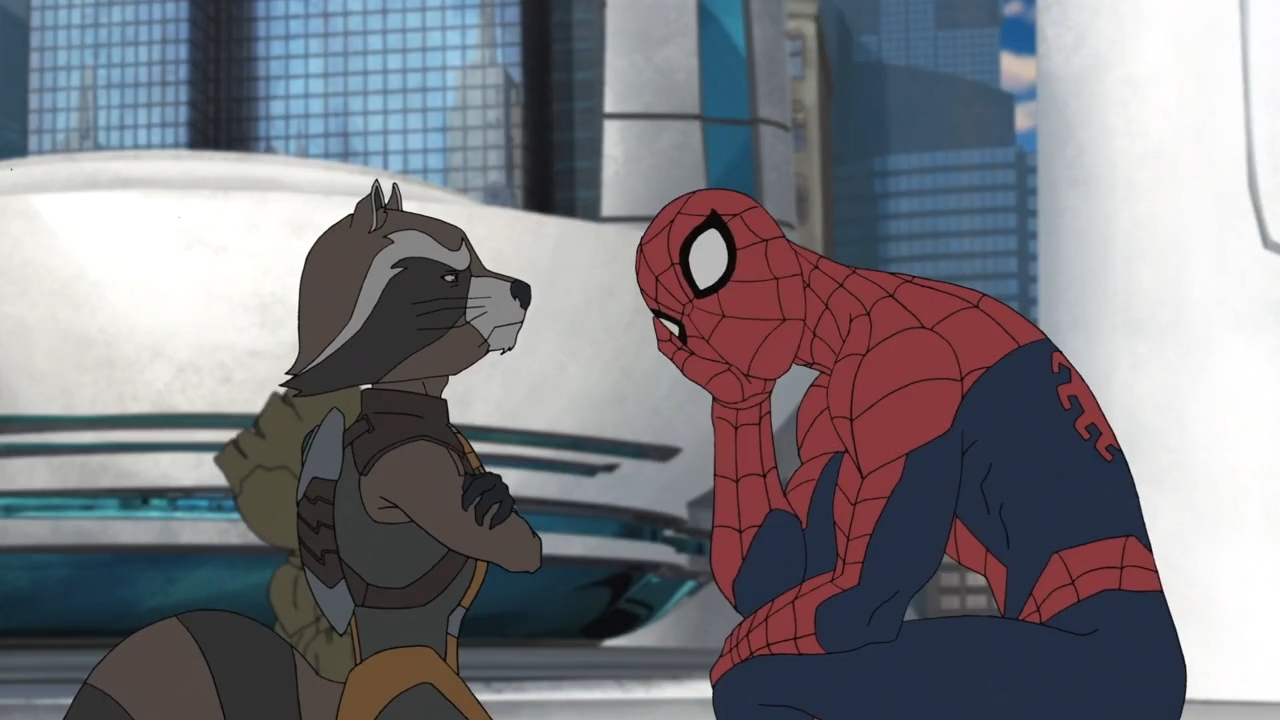 Rocket Racoon Spider Man Guardians of the Galaxy S3 E3-Rocket Spiderman by GiuseppeDiRosso on ...
