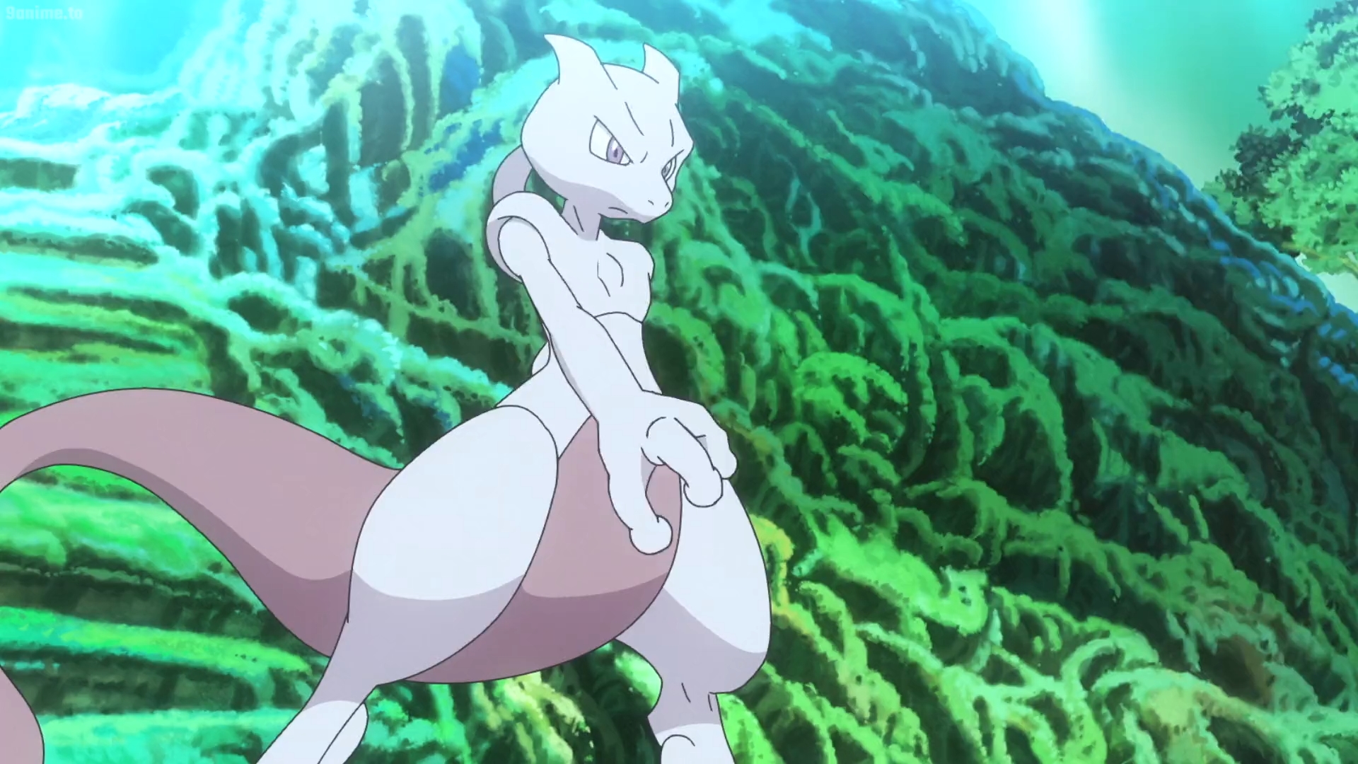 ◓ Anime Pokémon Journeys (Pokémon Jornadas) • Episódio 46: Batalhando e  Capturando! O Renascimento de Mewtwo