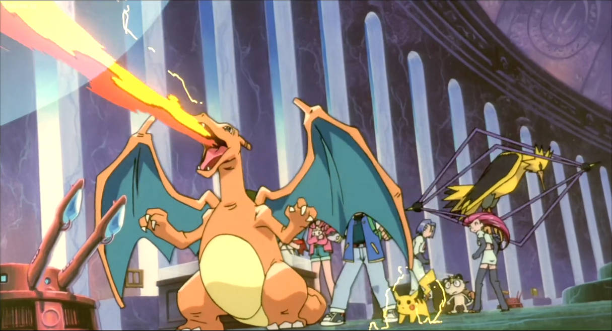 Pokemon the Movie 2000-Charizard by GiuseppeDiRosso on DeviantArt