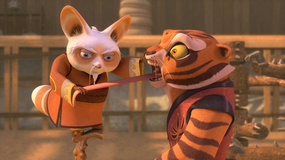 Kung Fu Panda Awesomeness S1 E1 Shifu Tigress By Giuseppedirosso On Deviantart