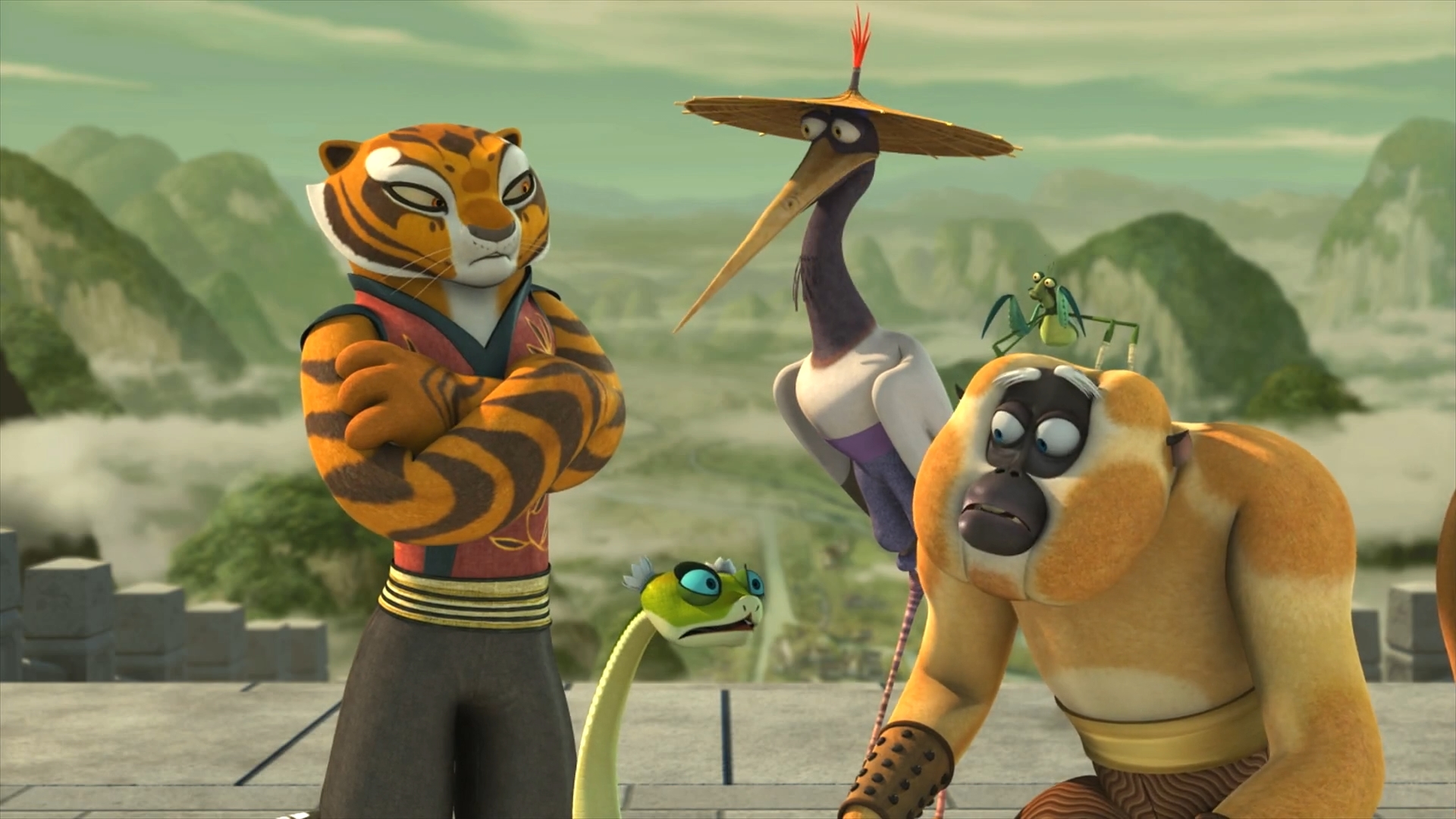 Kung Fu Panda Awesomeness S1 E9 Furious Five By Giuseppedirosso On Deviantart