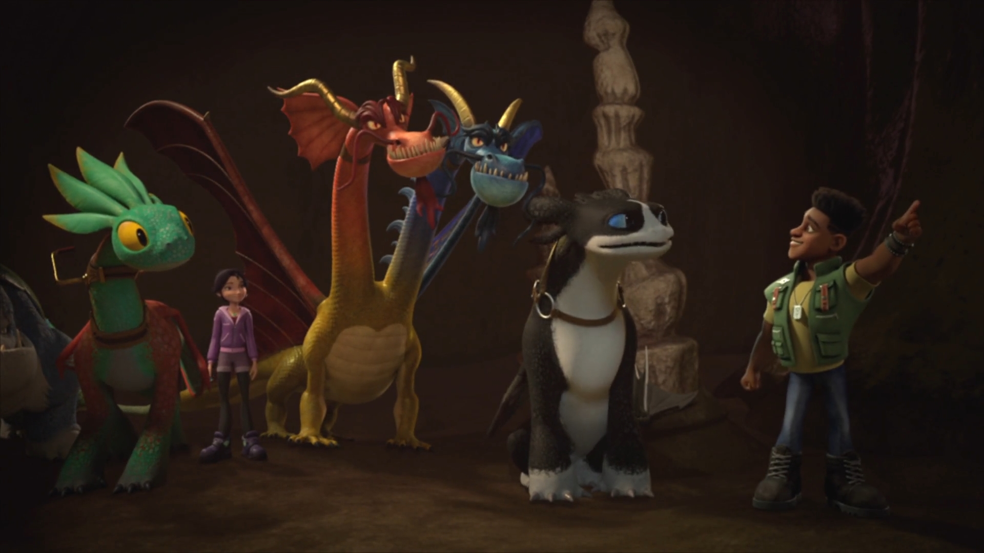 Snifflehide Dragons Nine Realms S2 E2-Dragons by GiuseppeDiRosso on DeviantArt