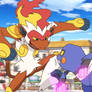 Pokemon The Rise of Darkrai-Infernape