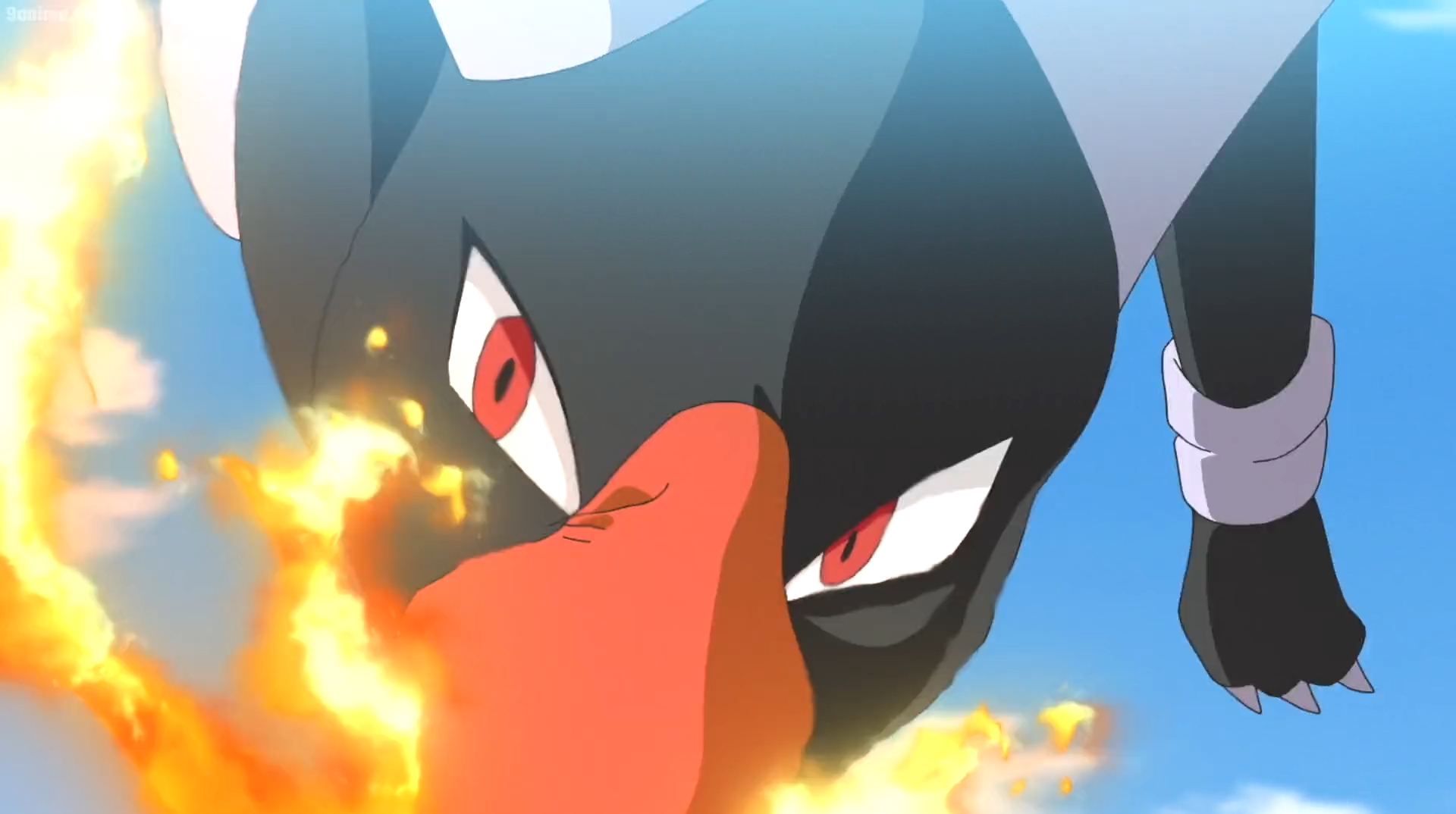 Pokemon Journeys E53-Houndoom 3a by GiuseppeDiRosso on DeviantArt