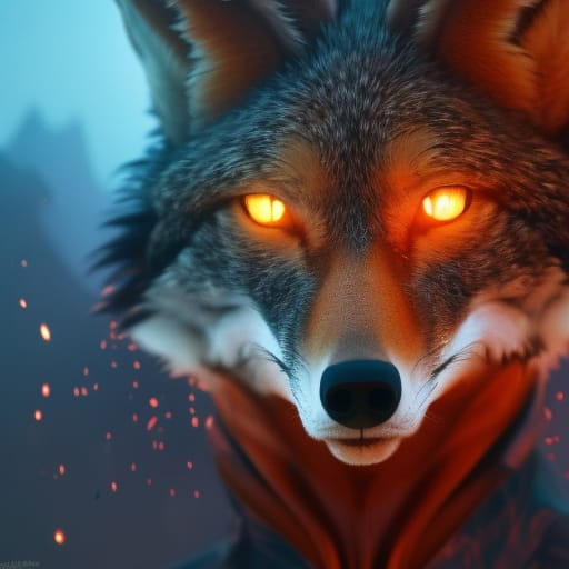 coyote glowing eyes by GiuseppeDiRosso on DeviantArt
