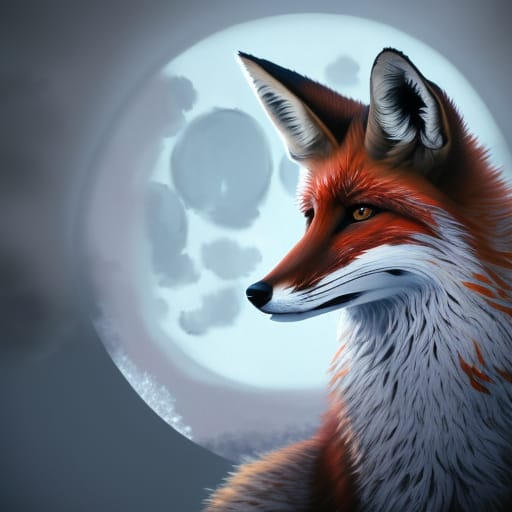 fox moon light with clouds by GiuseppeDiRosso on DeviantArt