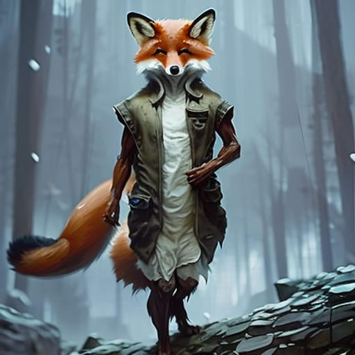 Anthropomorphic Fox By GiuseppeDiRosso On DeviantArt