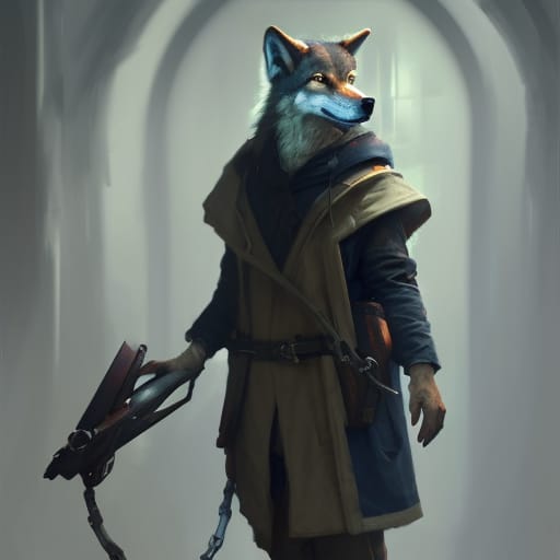 Anamorphic Wolves Anthropomorphic Wolf by GiuseppeDiRosso on DeviantArt