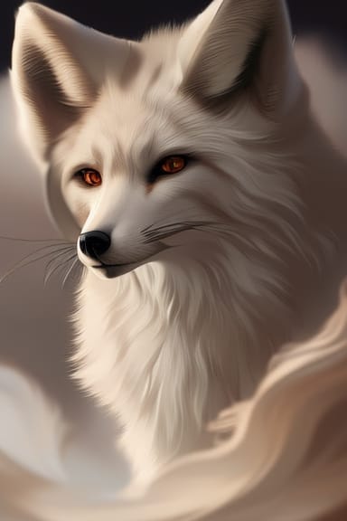 portrait of a white fox by GiuseppeDiRosso on DeviantArt portrait of a white fox by GiuseppeDiRosso on DeviantArt