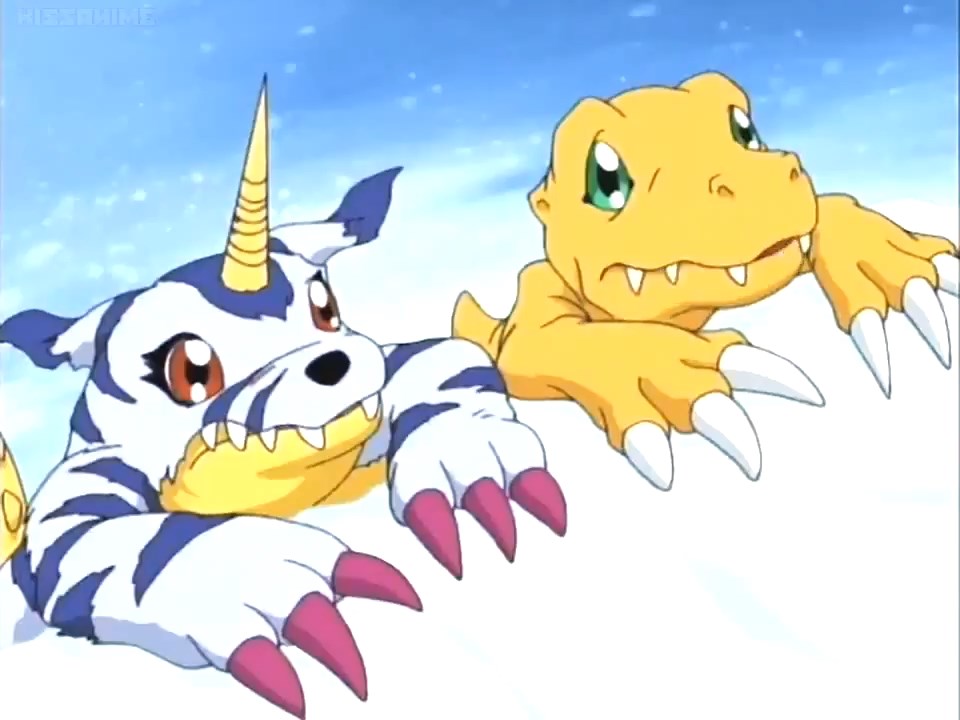 Digimon Adventure E9-Agumon Gabumon 1 by GiuseppeDiRosso on DeviantArt