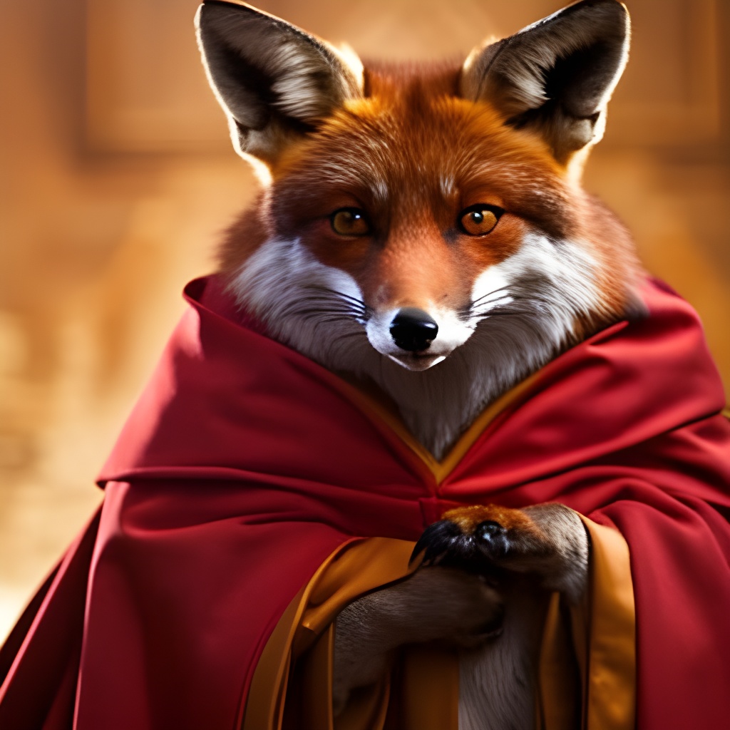 Fox Spirit Robe anthropomorphic fox with robe by GiuseppeDiRosso on DeviantArt