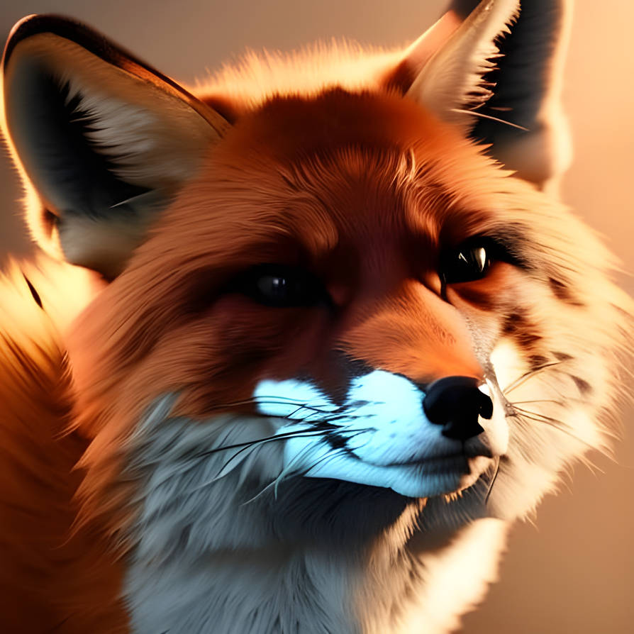 shot of a fox head, 3D Game by GiuseppeDiRosso on DeviantArt