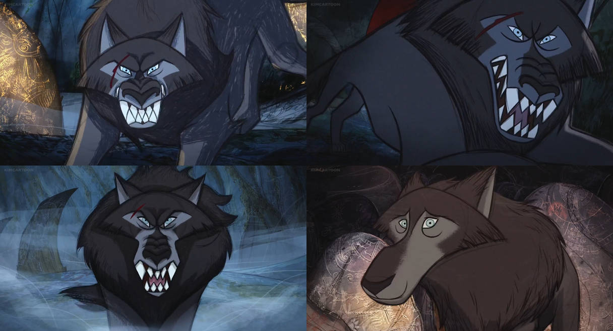 Bill Ramsay Wolf Wolfwalkers-Bill Montage by GiuseppeDiRosso on DeviantArt