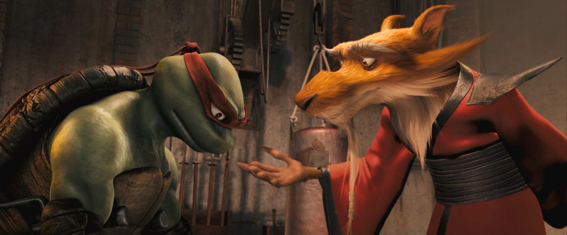 TMNT2007-Raphael Splinter by GiuseppeDiRosso on DeviantArt