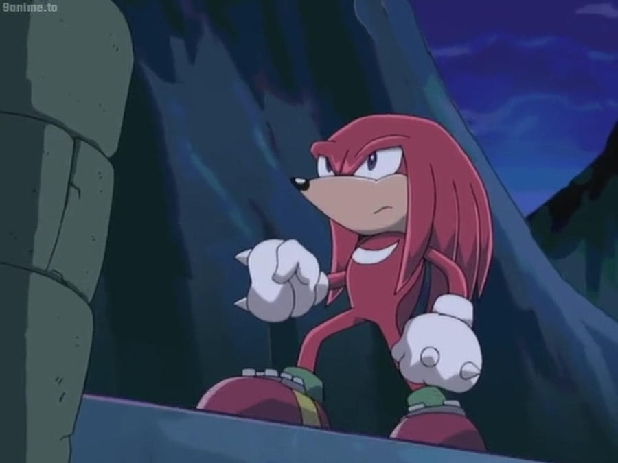 Sonic X E28-Knuckles by GiuseppeDiRosso on DeviantArt