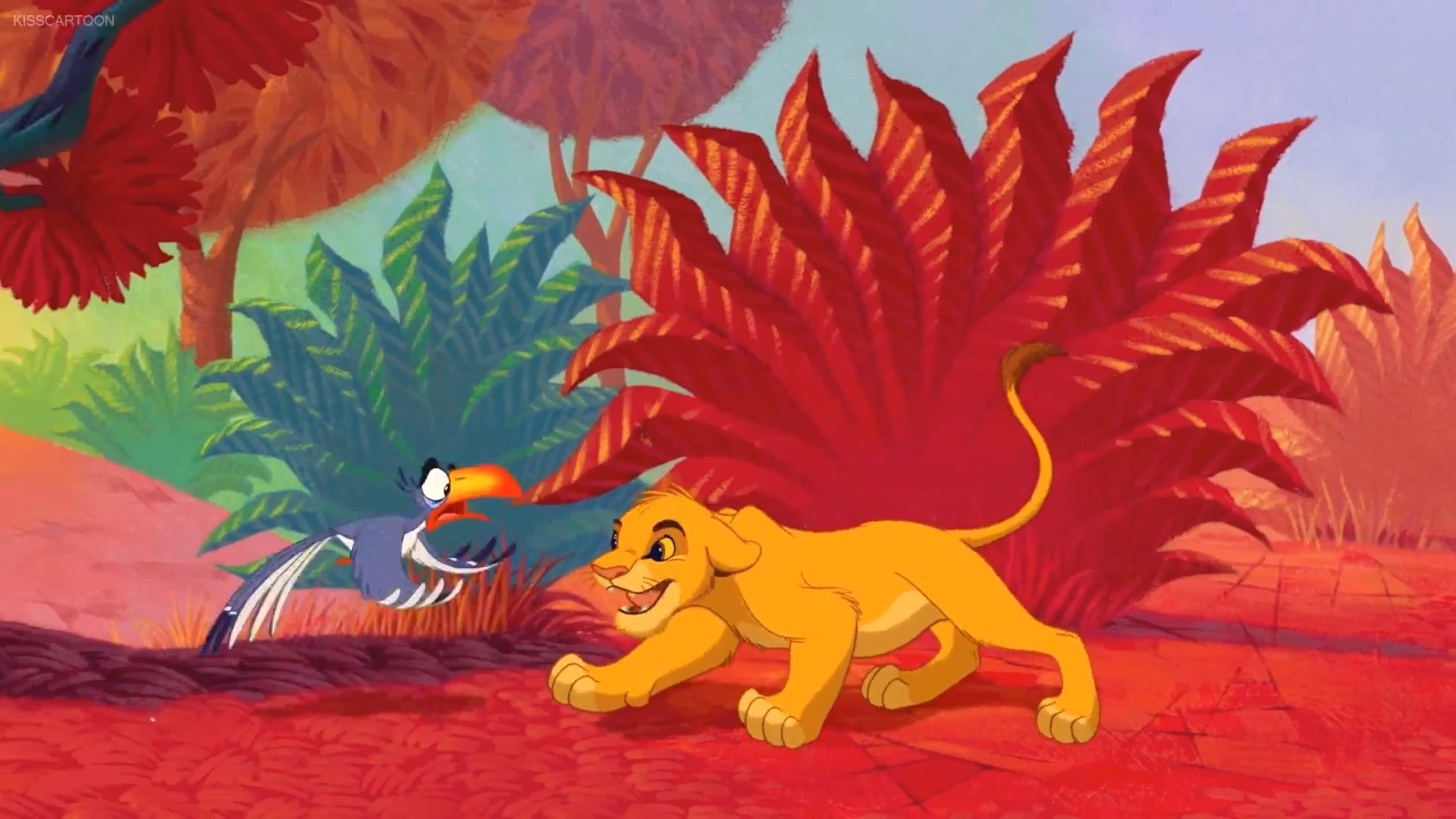 Simba Attacks The Lion King 1994-Simba Zazu 4 by GiuseppeDiRosso on DeviantArt