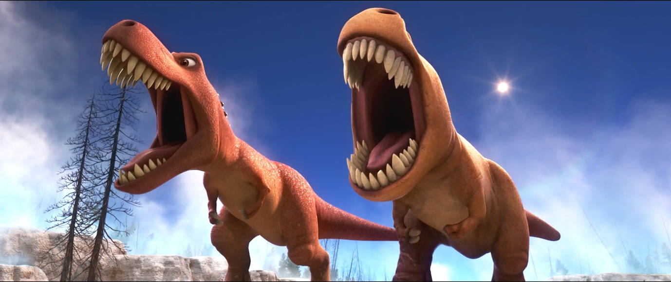 Включи добро динозавров. Хороший динозавр Тираннозавр Рамзи. Хороший динозавр (2015):.