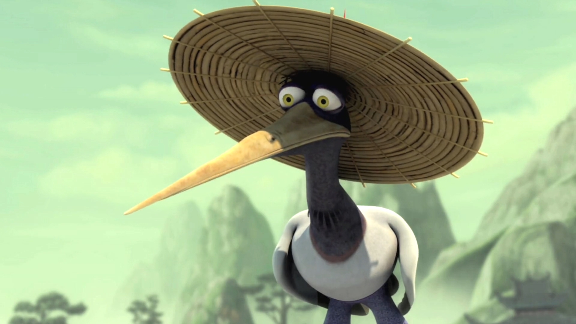 Kung Fu Panda Crane Flying