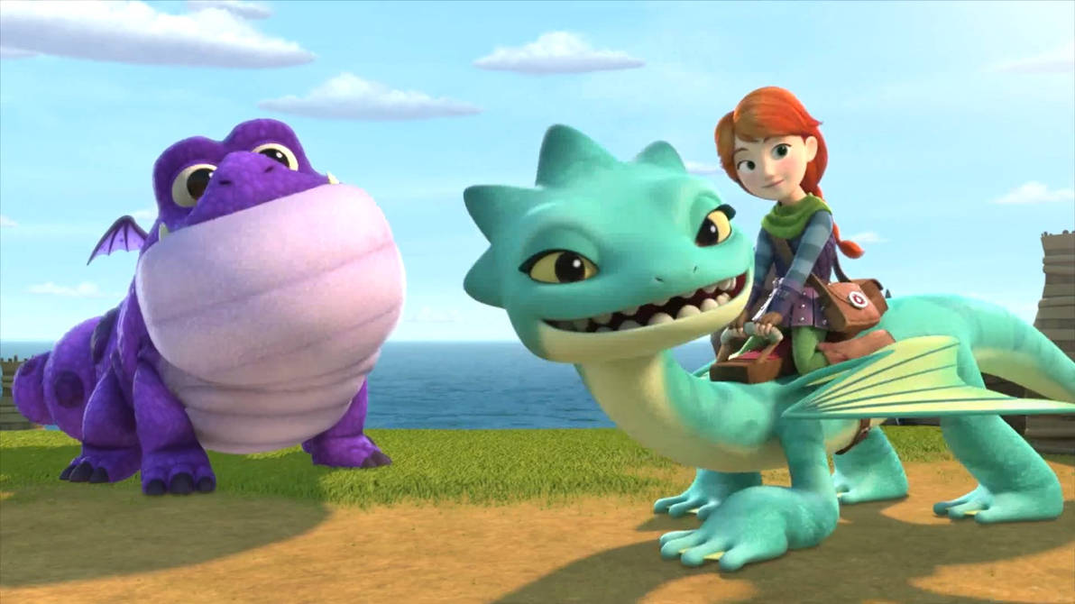 Dragons Rescue Riders S1 E4-Leyla Summer by GiuseppeDiRosso on DeviantArt