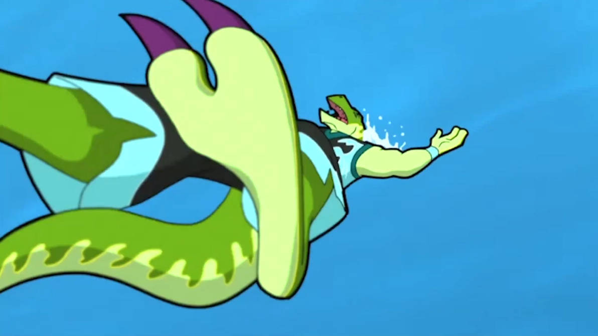 Knee Doe Ran Pokemon Kung Fu Dino Posse E14-Kane Feet by GiuseppeDiRosso on DeviantArt