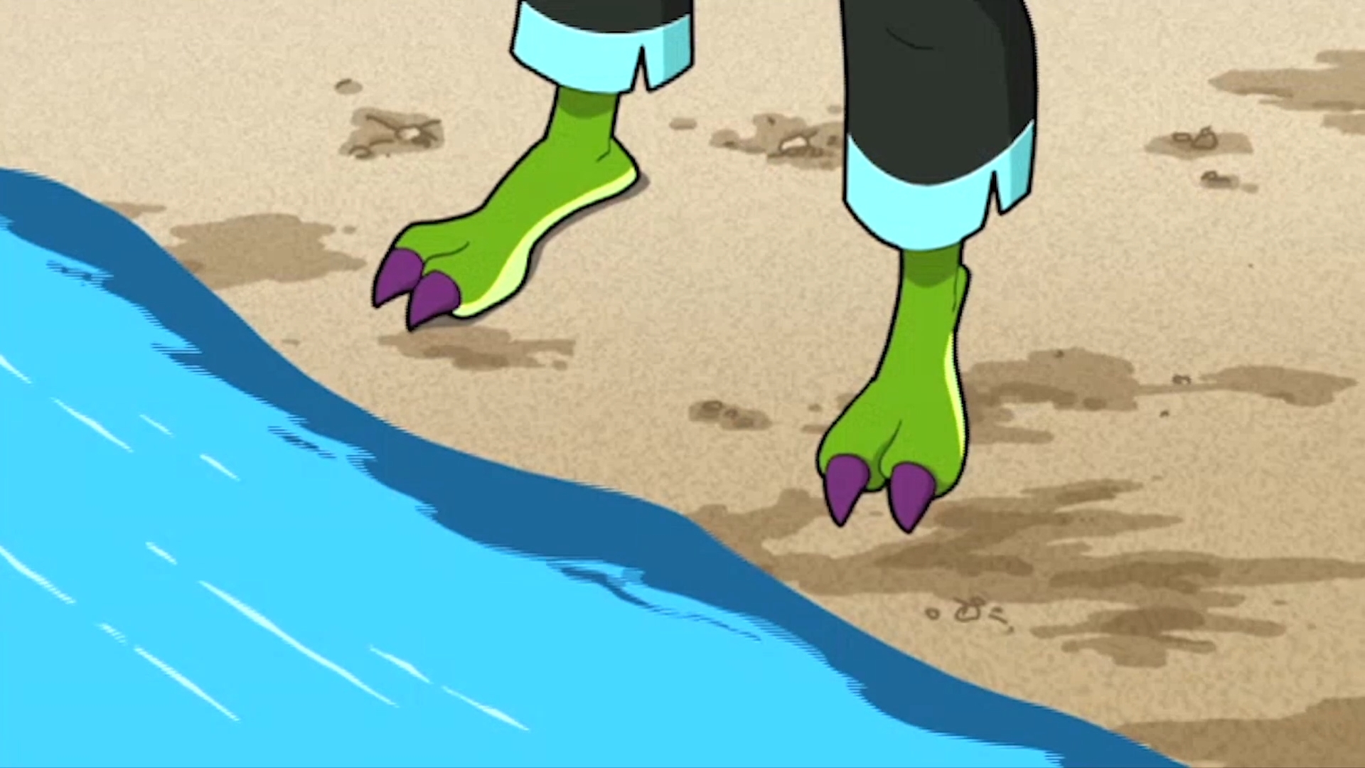 Knee Doe Ran Pokemon Kung Fu Dino Posse E14-Kane Feet 1 by GiuseppeDiRosso on DeviantArt