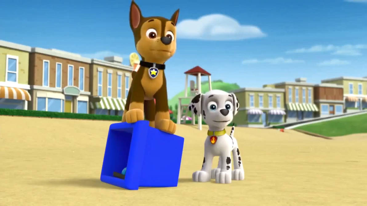 PAW Patrol S1 E9-Chase Marshall 1 by GiuseppeDiRosso on DeviantArt