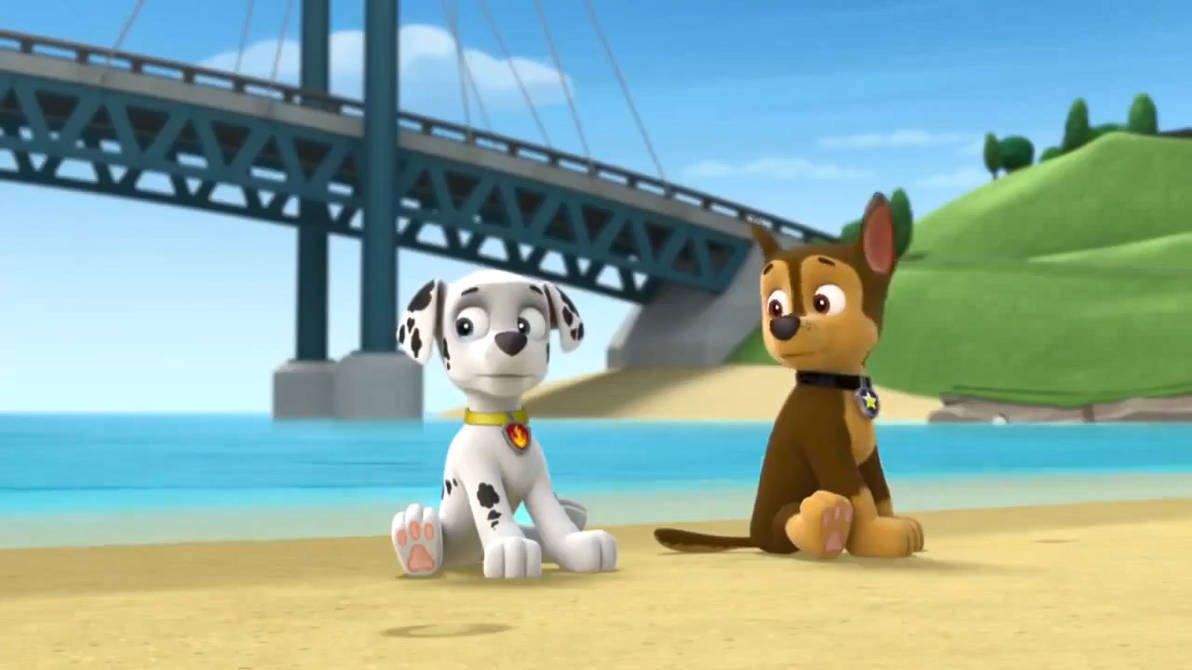PAW Patrol S1 E9-Chase Marshall 2 by GiuseppeDiRosso on DeviantArt