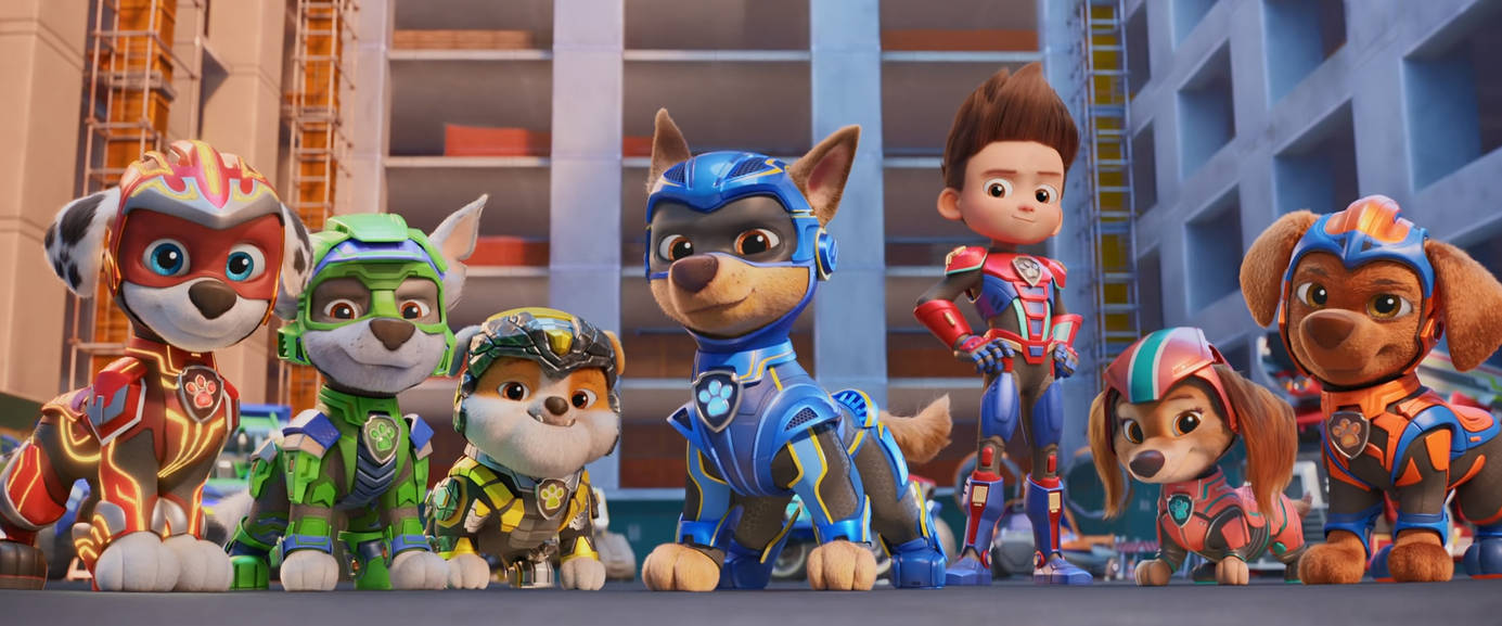 PAW Patrol : The Mighty Movie, Les chiots ont grandi