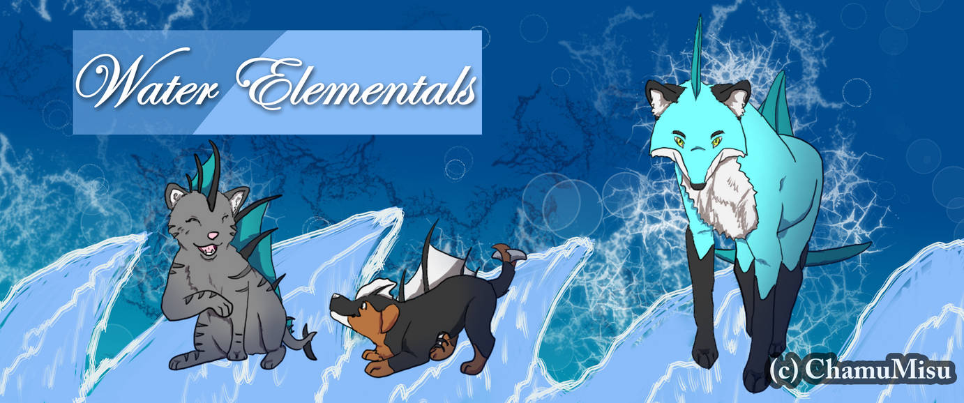 Water Elementals - T.H.o.M by ChamuMisu on DeviantArt