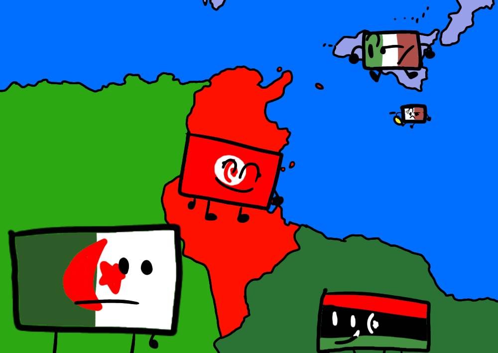 Objectflahs Tunisia Map In Objectflags! by ObjectflagsAlgreia on DeviantArt
