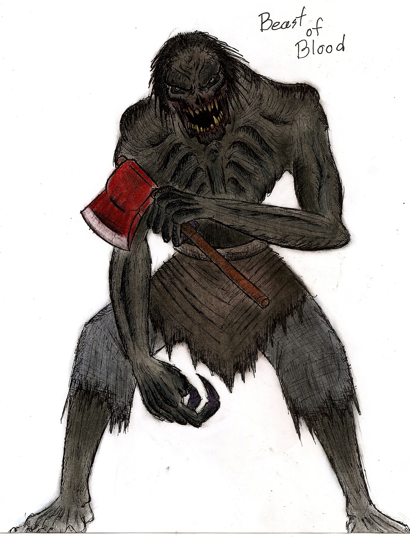 Beast Of Blood By Monsterkingofkarmen On Deviantart Beast Of Blood By Monsterkingofkarmen On Deviantart