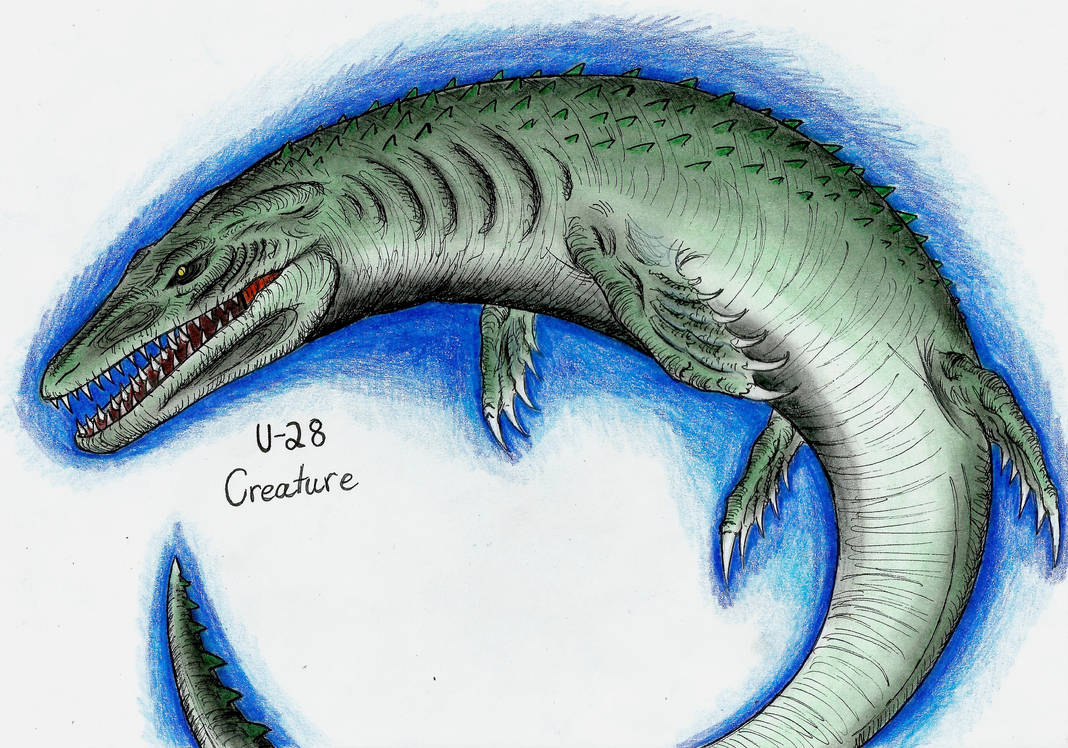 Cryptids - U-28 Creature by MonsterKingOfKarmen on DeviantArt