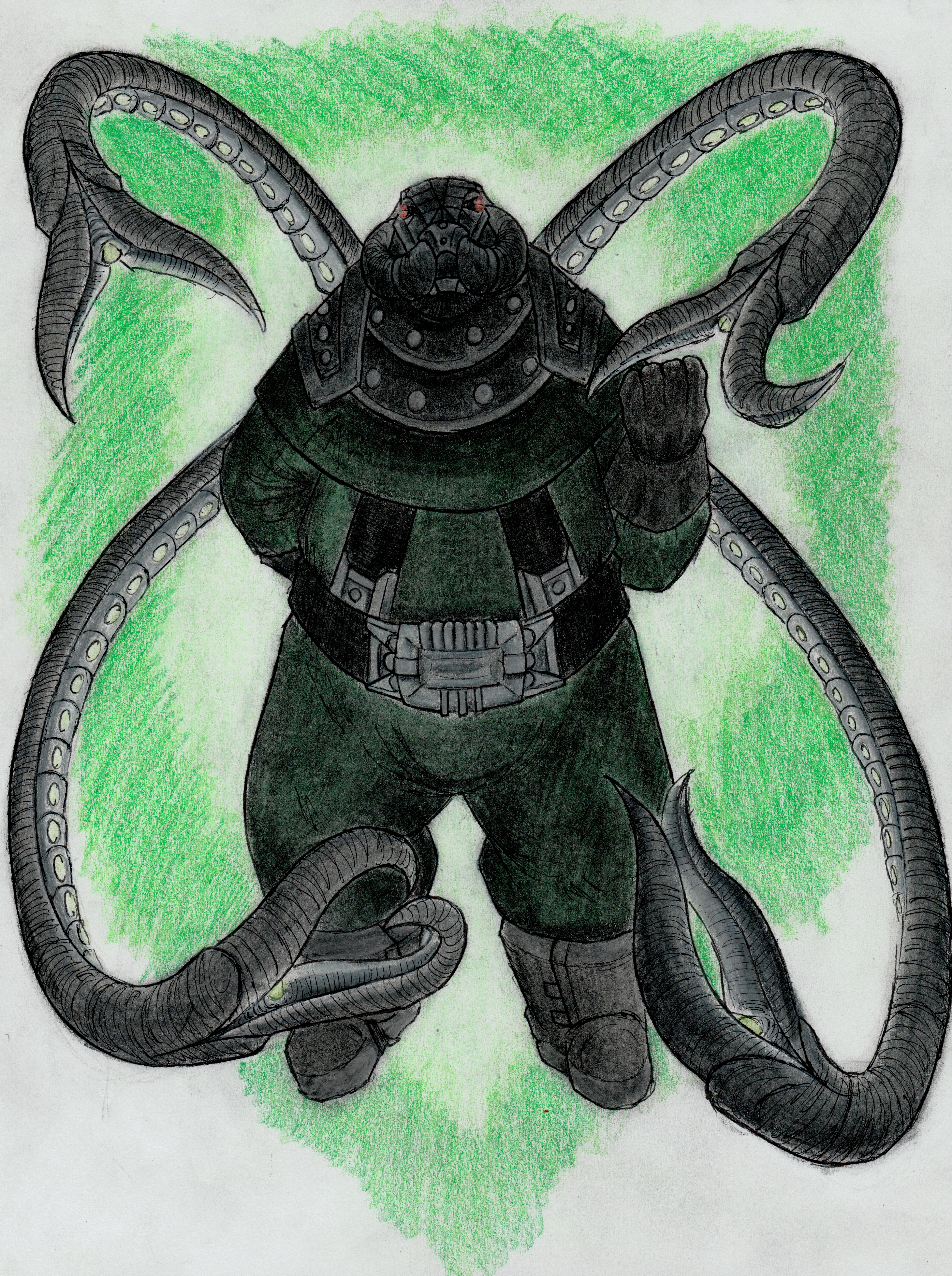Doctor Octopus Fan Design by Insane-Mane on DeviantArt