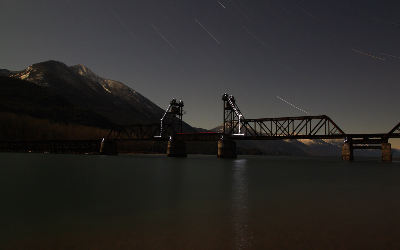 Bridge of the night Train,full