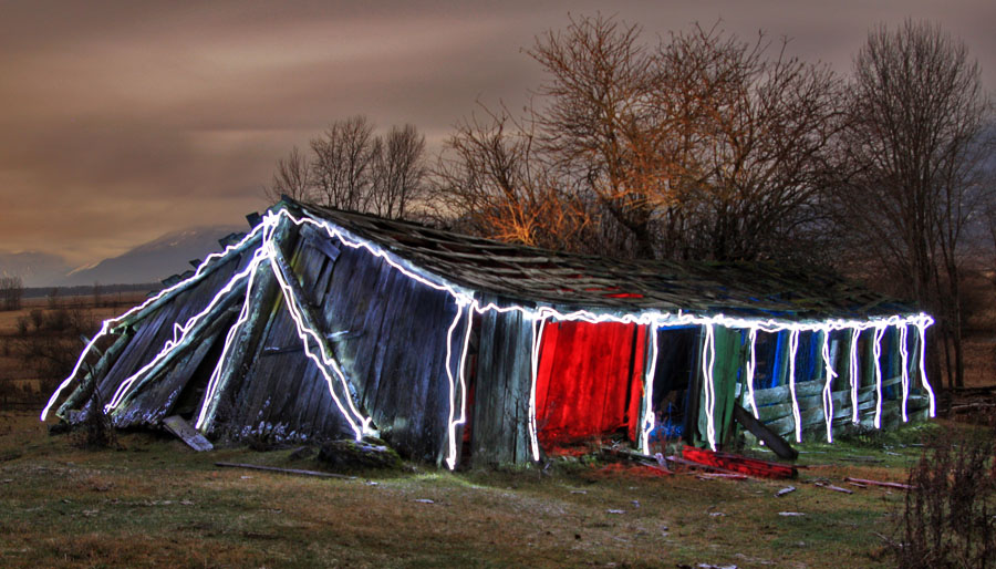 Lost shed into the light