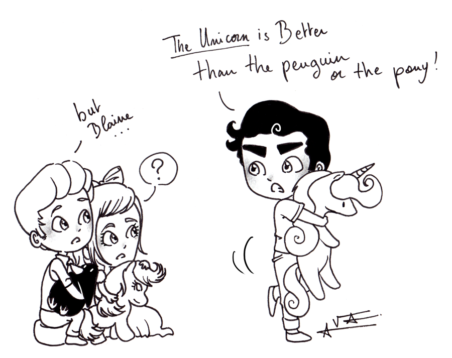 Klaine - The Unicorn is Better