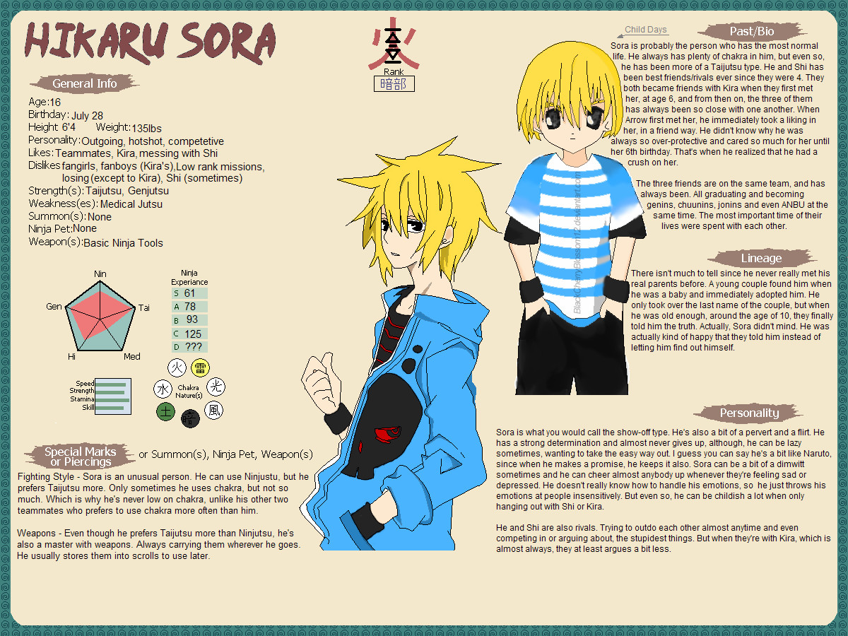 Sora Hikaru - Ninja Profile