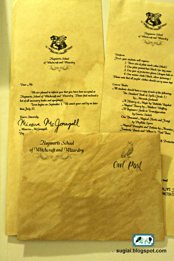 DIY Hogwarts Acceptance Letter and Envelope by SugiAi on DeviantArt