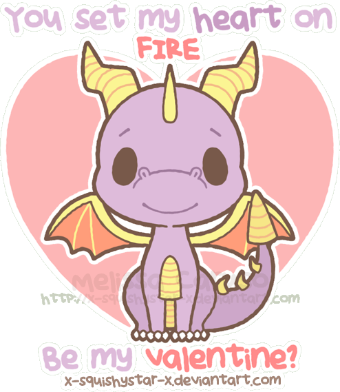 Squishy Spyro: Be my Valentine?