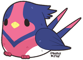 Squishy Swellow :Commission: