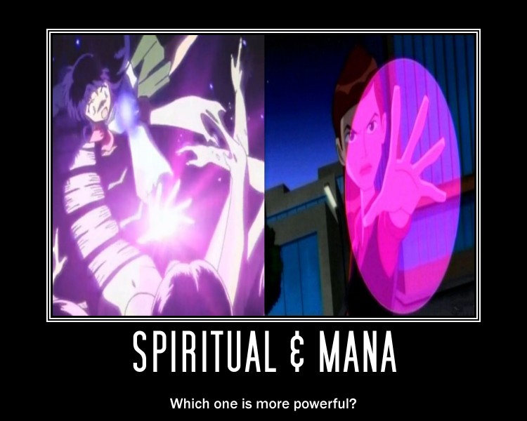 Spiritual vs Mana