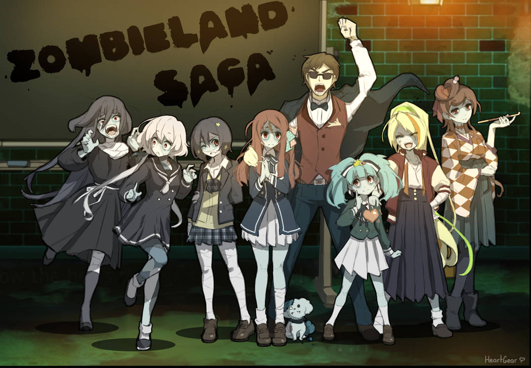 ZOMBIE LAND SAGA by HeartGear on DeviantArt