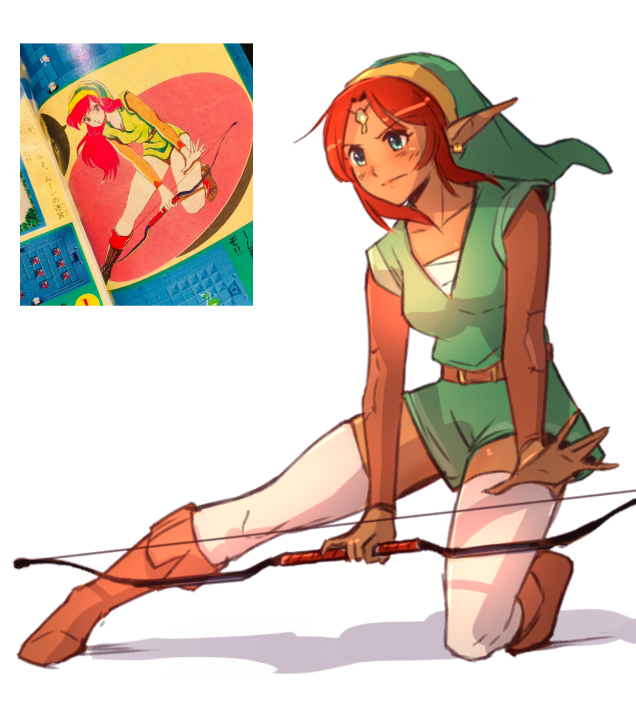 Legend of Zelda: OMG Link by Kohane-hime on DeviantArt