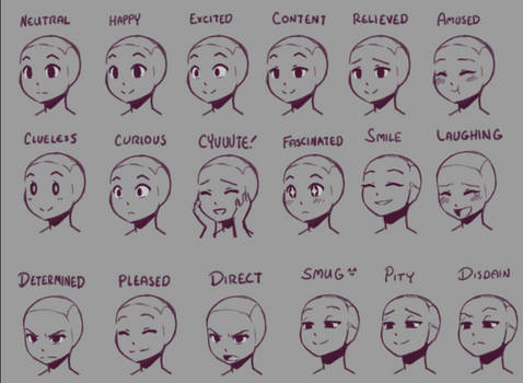 Expression Sheet - WIP Wednesday