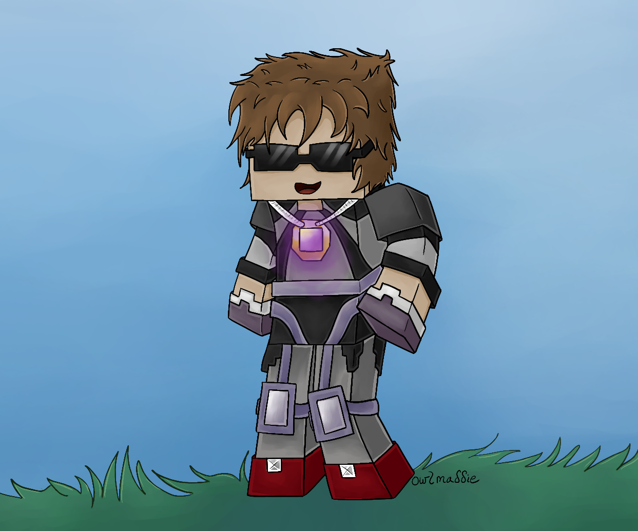 Sky Does MINECRAFT By Owlmaddie On DeviantArt.